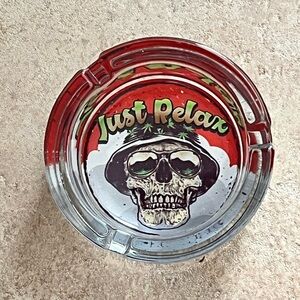 “Just Relax” Ashtray